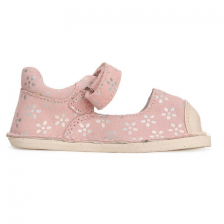 Sandale copii fete Barefoot din piele DD Step, Roz - H085-41651 [2]