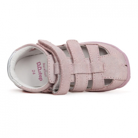 Sandale copii fete din piele DD Step, Roz - G077-41565B [3]