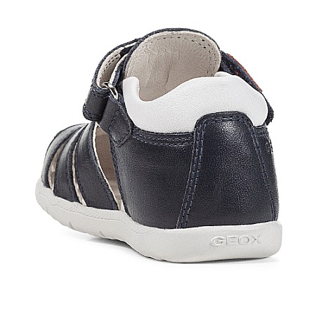 Sandale copii baieti din piele Geox, Albastru - B254VA_08554_C4002 [3]