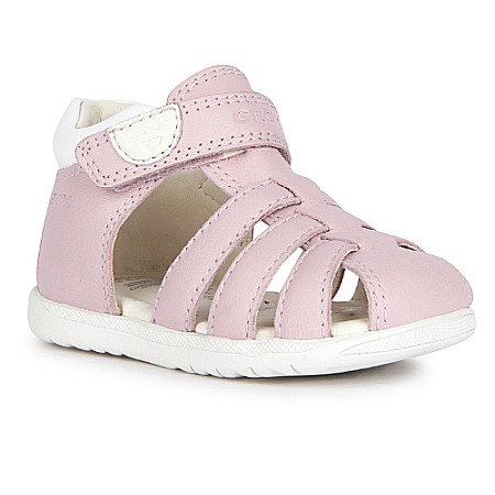 Sandale copii fete din piele Geox, Roz - B254WB_08554_C8011 [0]