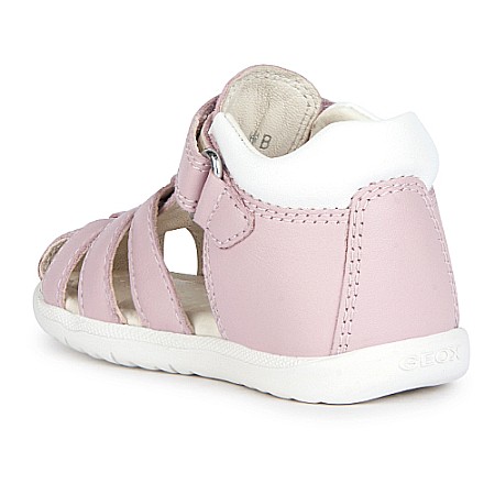 Sandale copii fete din piele Geox, Roz - B254WB_08554_C8011 [2]