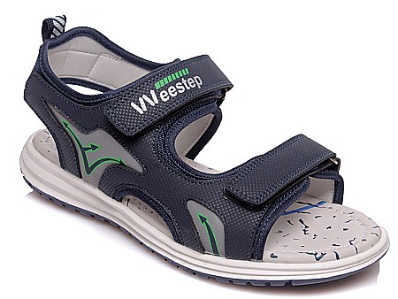 Sandale copii baieti din piele Weestep, Albastru - R511361018 DB [0]