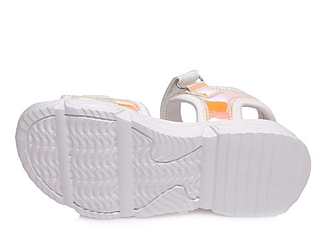 Sandale copii fete din textil Weestep, Alb - R207750843 W [2]