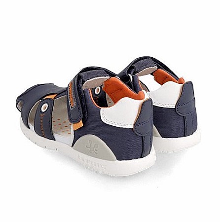 Sandale copii baieti din piele Biomecanics, Albastru - 222229-A [2]