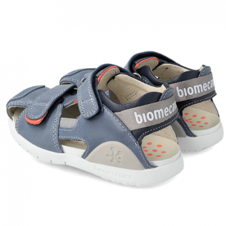 Sandale copii baieti din piele Biomecanics, Albastru - 212183-A [1]