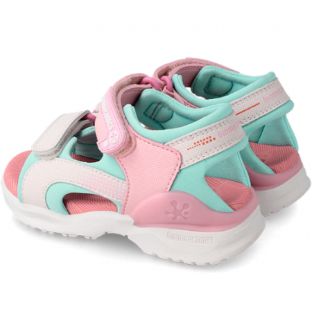 Sandale copii fete din textil Biomecanics, Roz - 222262-B [1]