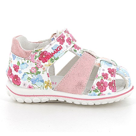 Sandale copii fete din piele Primigi, Alb - 5862011 [1]