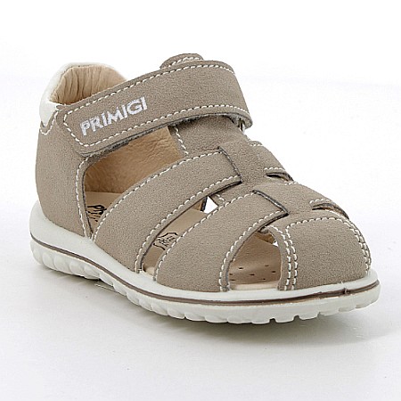 Sandale copii baieti din piele Primigi, Bej - 5862088 [0]