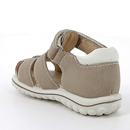 Sandale copii baieti din piele Primigi, Bej - 5862088 [2]