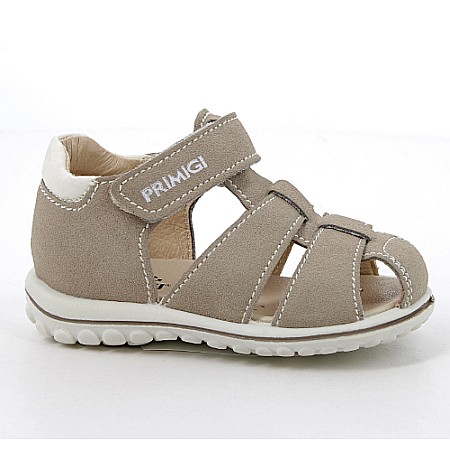 Sandale copii baieti din piele Primigi, Bej - 5862088 [1]