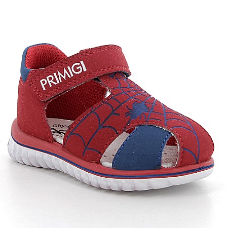 Sandale - Sandale copii baieti din piele Primigi, Rosu - 5863911