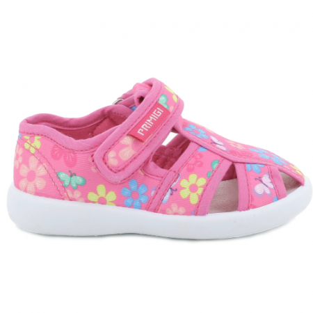 Sandale copii fete  din textil Primigi, Roz - 5950533 [1]