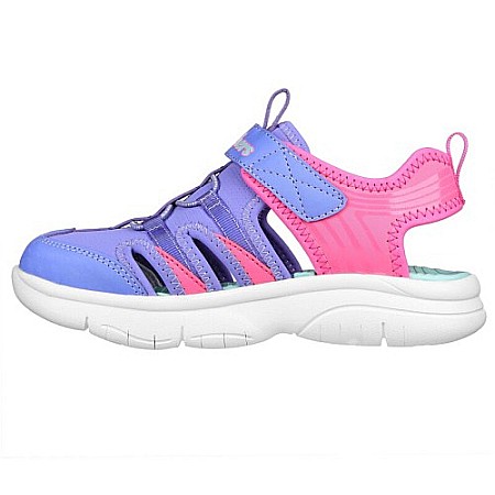 Sandale copii copii din textil Skechers, Mov - 302969L [2]