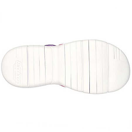 Sandale copii copii din textil Skechers, Mov - 302969L [4]