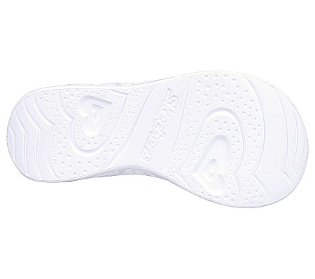 Sandale copii fete cu LED din textil Skechers, Roz - 302160 [4]