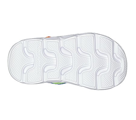 Sandale copii baieti din textil Skechers, Albastru - 401680 [4]