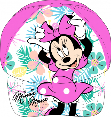 Accesorii - Sapca pentru fete cu personaj Minnie Mouse - 52-39-C298