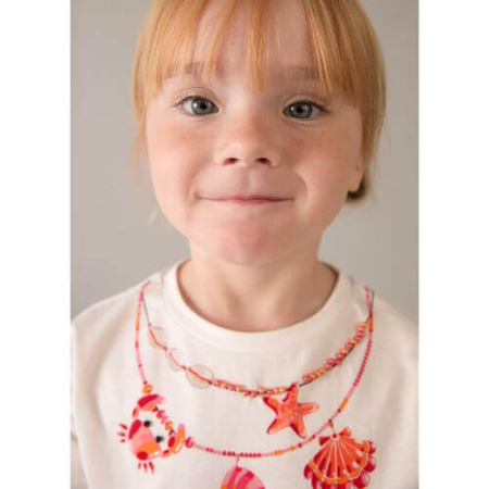 Set din 2 piese pentru fete Mayoral, Alb-Rosu - 3231-75 [2]