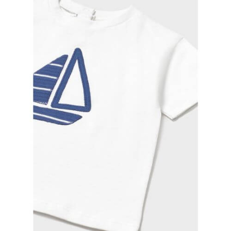 Set din 3 piese pentru baieti Mayoral, Alb-Albastru - 1666-35 [1]