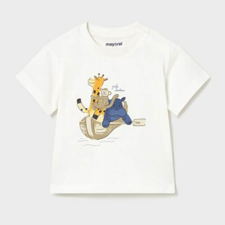 Set din 3 piese pentru baieti Mayoral, Alb-Galben - 1833-69 [4]