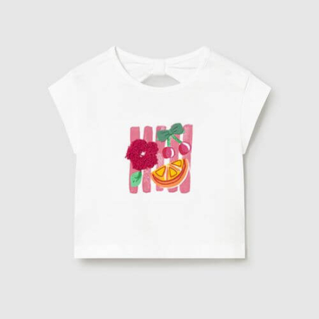 Set din 3 piese pentru fete Mayoral, Alb-Fucsia - 1752-10 [2]