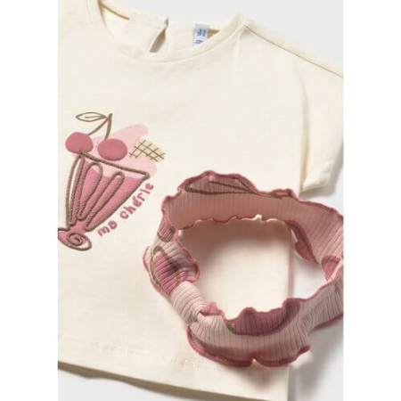 Set colanti cu bentita Mayoral, Peony - 1750-37 [1]