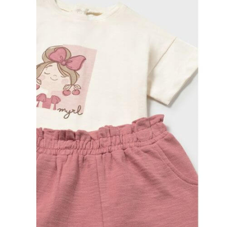 Set 3 piese cu imprimeu pentru fete Mayoral, Blush - 1830-37 [2]