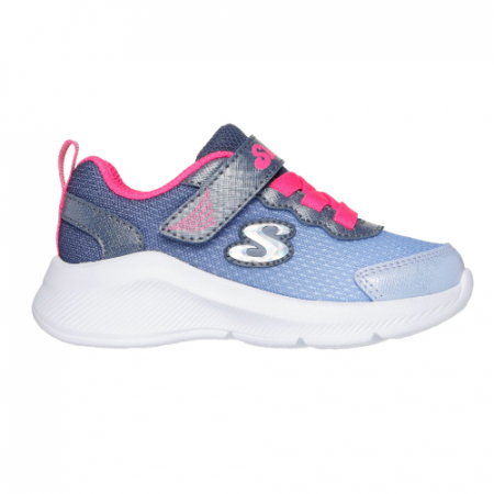 Pantofi copii fete din textil Skechers, Mov - 303579_NVHP [1]