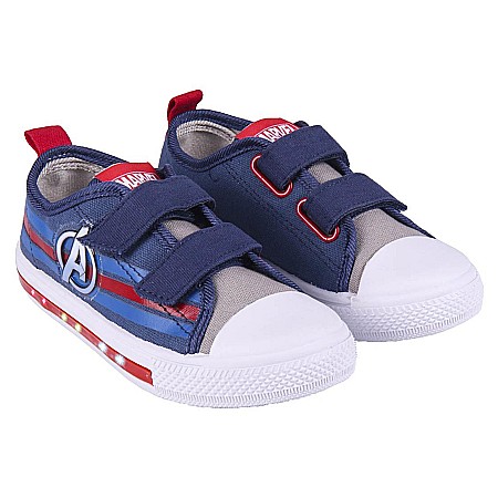 Pantofi copii baieti Avengers cu LED din textil Cerda, Albastru - 2300004712 [1]