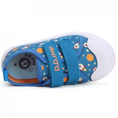 Pantofi copii baieti din canvas DD Step, Albastru C096-42593B [4]
