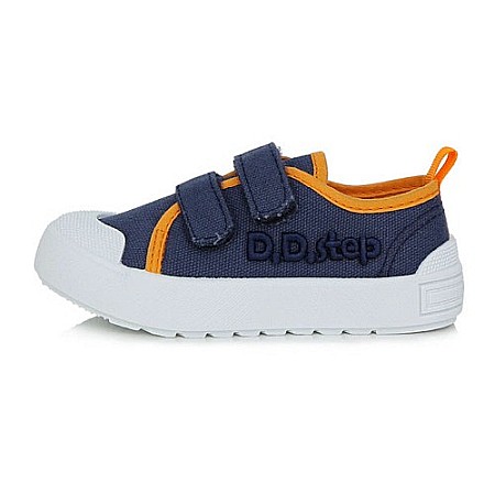Pantofi copii baieti din canvas DD Step, Albastru - CSB-361B [0]