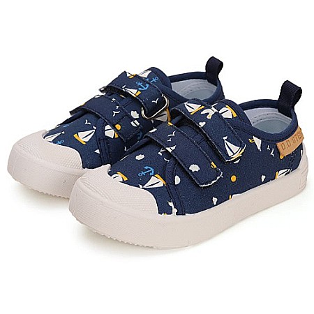 Pantofi copii baieti din canvas DD Step, Albastru - CSB-41812A [0]