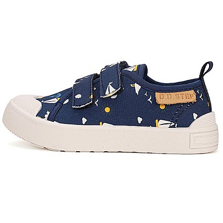 Pantofi copii baieti din canvas DD Step, Albastru - CSB-41812A [1]