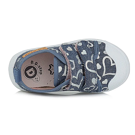Pantofi copii fete textil DD Step, Albastru - CSG-369A [3]