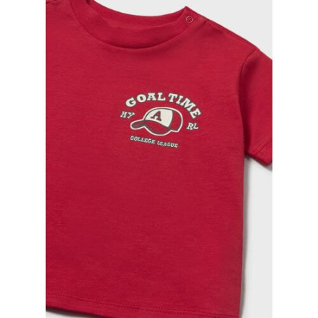 Tricou din bumbac pentru baieti Mayoral, Tomato - 1007-79 [1]