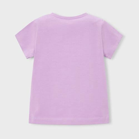 Tricou din bumbac pentru fete Mayoral, Mov - 174-59 [2]