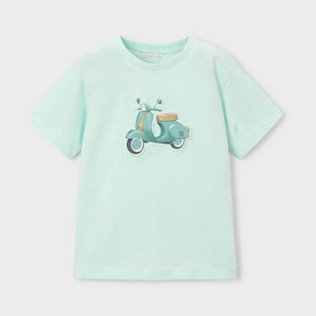 Tricou din bumbac pentru baieti Mayoral, Mint - 3059-25 [1]
