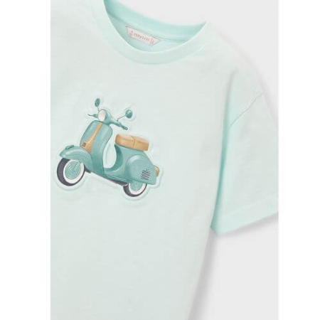 Tricou din bumbac pentru baieti Mayoral, Mint - 3059-25 [2]