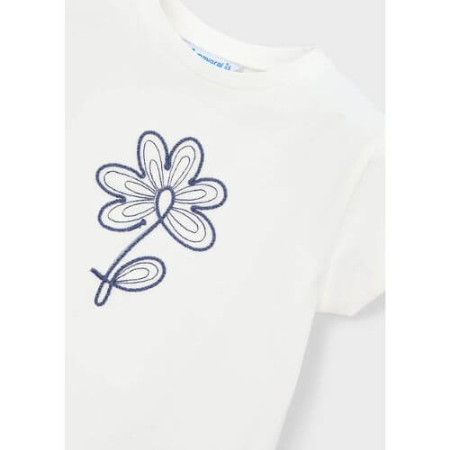 Imbracaminte Copii - Tricou din bumbac pentru fete Mayoral, Alb - 1174-57