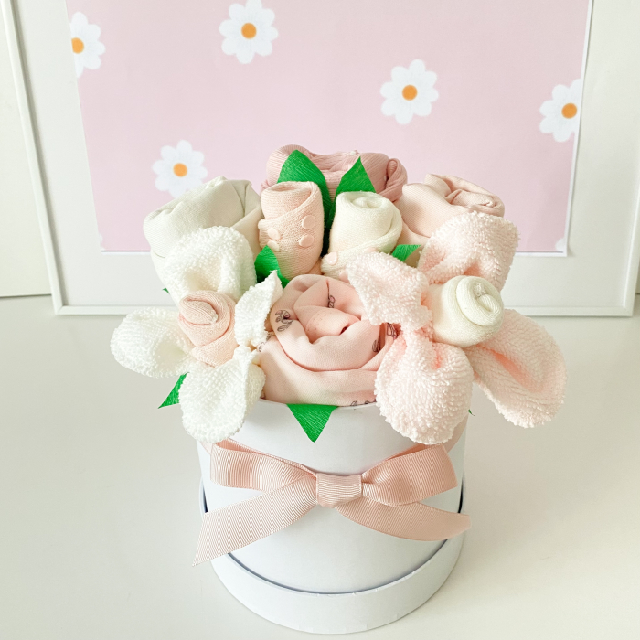 Bucurie în culori – Cutie cadou bebeluși fetiță piese [2]