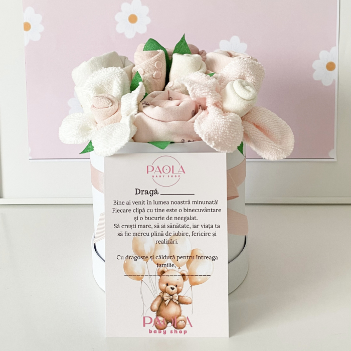Bucurie în culori – Cutie cadou bebeluși fetiță piese [5]