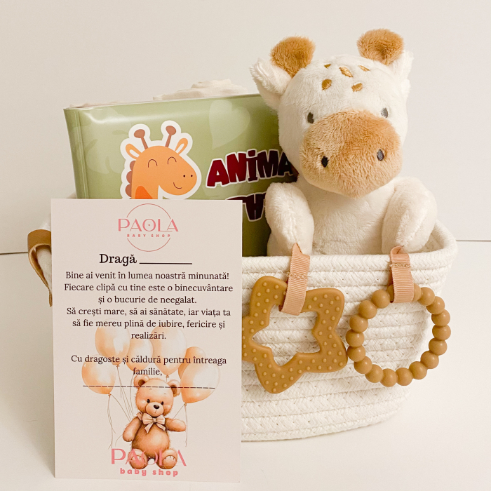 Cadou Neutru Nou-Născut – Set Baby cu Pluș și Carte [2]