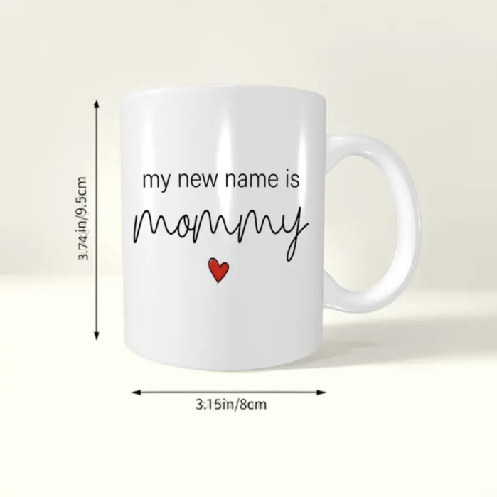 Cană personalizată My New Name is Mommy – cadou special pentru mămici [2]