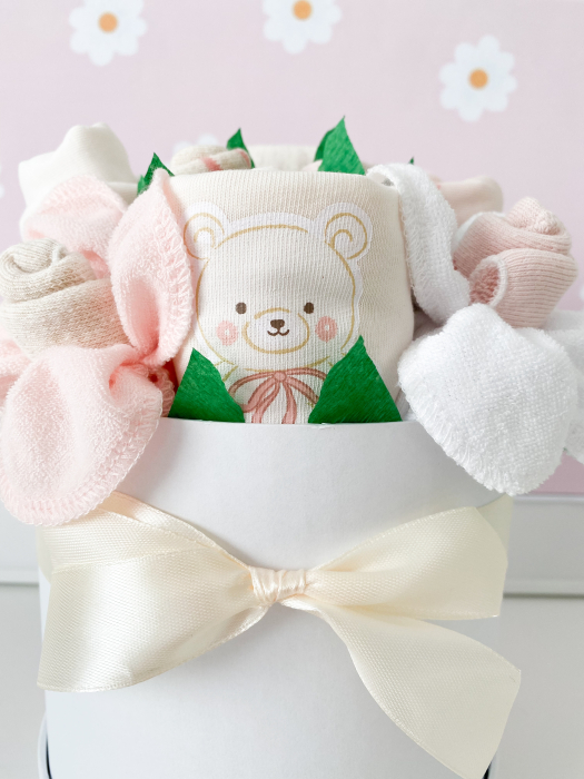 Flori pentru o Minune – Cutie cadou nou-născut fetiță [6]