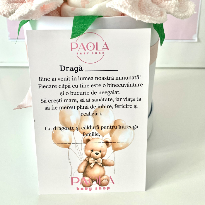 Primii pași cu Minnie – Cutie cadou bebeluși fetiță 9 piese Primark, colecția Minnie [5]