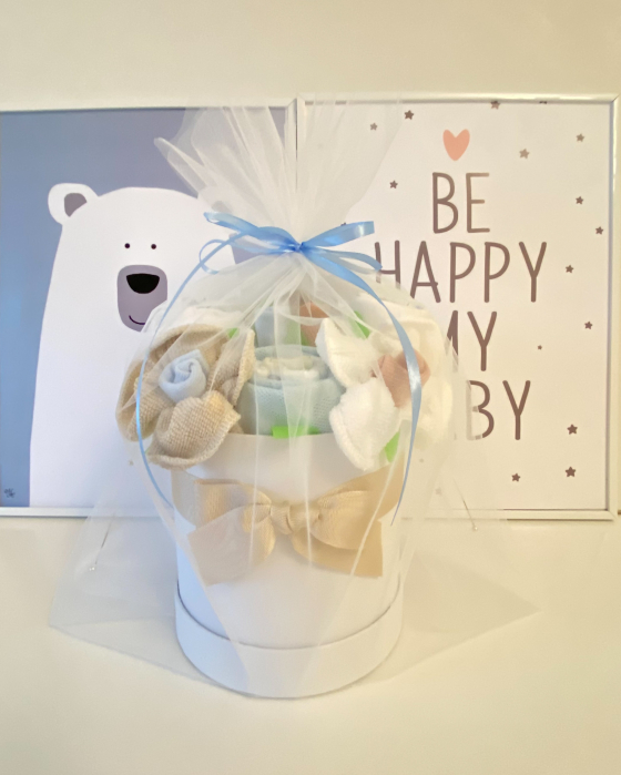 Set cadou nou-născut băiețel 12 piese – Colecția Pure Baby [8]