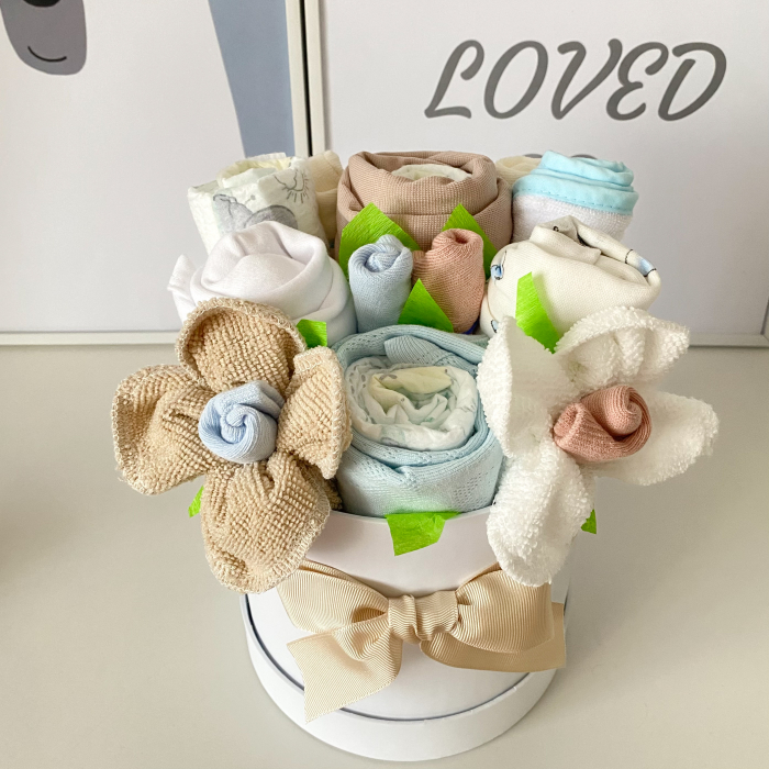 Set cadou nou-născut băiețel 12 piese – Colecția Pure Baby [3]