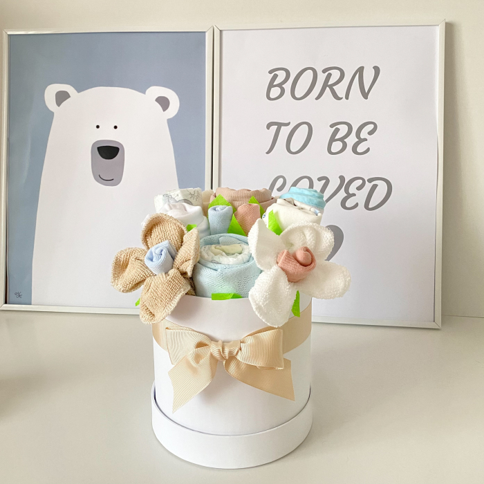 Set cadou nou-născut băiețel 12 piese – Colecția Pure Baby [2]
