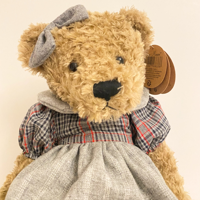 Tort din scutece Pampers cu museline și jucărie pufoasă [2]