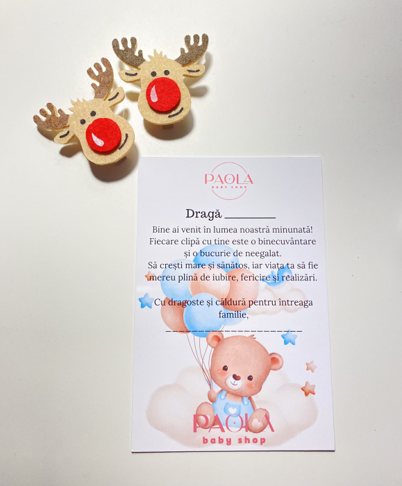 Tort din scutece pentru Crăciun  pe două nivele -Spiridușul Renului [4]